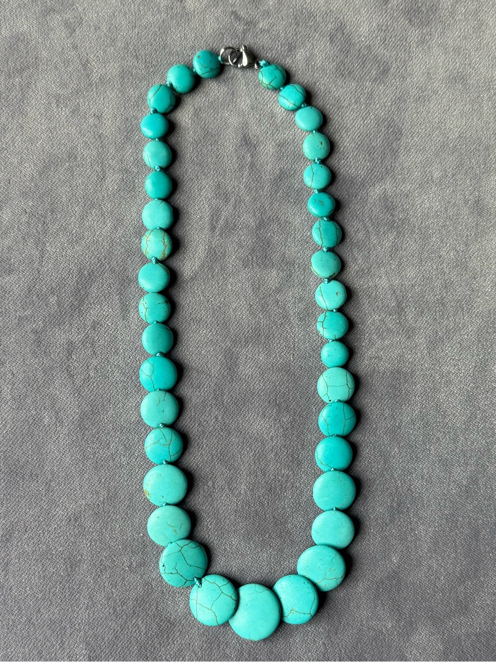 NWOT Tuckernuck Turquoise Disc Necklace